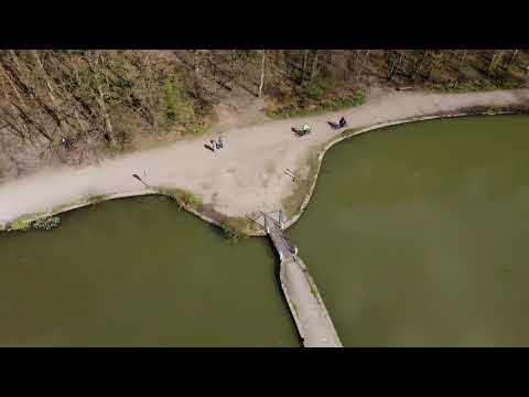 Newmillerdam, Wakefield - 4k footage from DJI mini 2