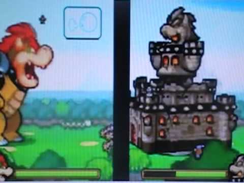 Mario And Luigi 3 Bowser VS Castle