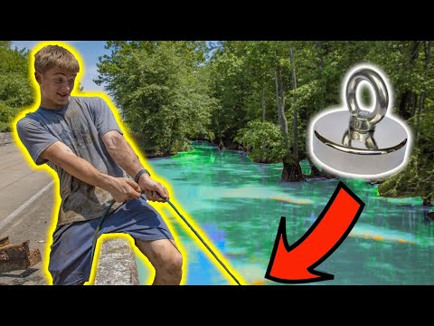 Giant Magnet VS Swamp - Best Day Of Magnet Fishing Ever!