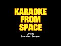 Brendan Benson • Jetlag • [Karaoke From Space] [Karaoke] [Instrumental Lyrics]