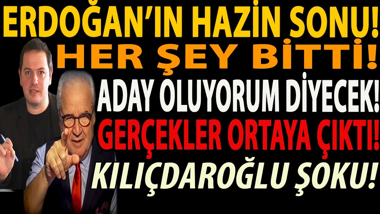 HER ŞEY BİTTİ! ERDOĞAN’IN HAZİN SONU! GERÇEKLER ORTAYA ÇIKTI! YİNE ADAY OLACAK! KILIÇDAROĞLU ŞOKU!