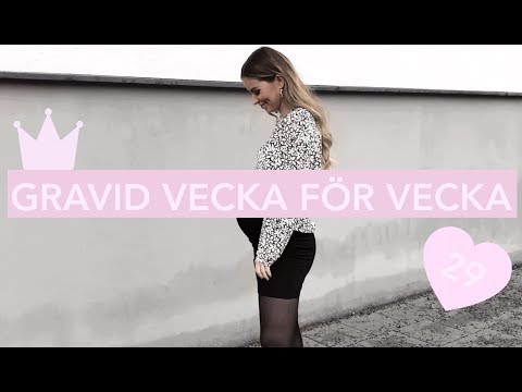 GRAVID VECKA FÖR VECKA: V.29
