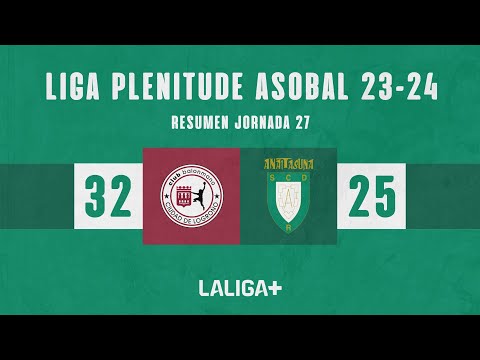 ASOBAL - RESUMEN - J27 - Bm. Logroño vs Helvetia Anaitasuna (2023-2024)