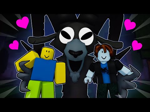 99 NIGHTS IN THE FOREST, BUT THE RAM IS FRIENDLY! Roblox Animation