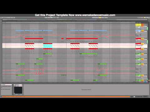 Ableton Midi Project Template   Nanonlogy Dubstep Style