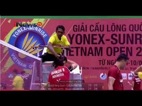 MOMEN KEMENANGAN RIKI W/ MASITA M MENUJU FINAL VIETNAM GP2017