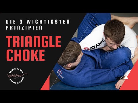 Brazilian Jiu-Jitsu - 3 Details damit euer Triangle Choke effektiver wird!!!
