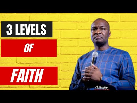 THE 3 LEVELS OF FAITH : APOSTLE JOSHUA SELMAN #koinoniaglobal #apostlejoshuaselman #koinonia