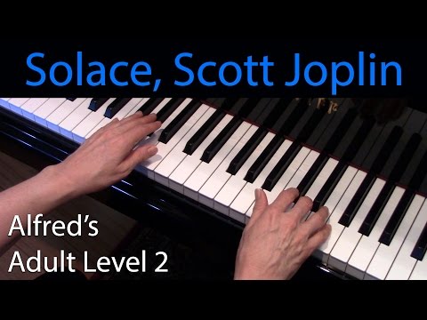 Solace, Joplin (Early-Intermediate Piano Solo) Alfred's Adult Level 2
