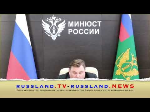 Putin verteidigt Internetabschaltungen – lebenswichtige Dienste sollen weiter erreichbar bleiben