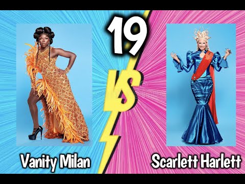 TOP 30 RUPAUL'S DRAG RACE LIP SYNCS #19 - "Scarlett Harlett vs Vanity Milan"