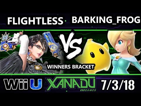 S@X 257 Smash 4 - Flightless (Bayonetta) Vs. Barking_Frog (Rosalina) - Wii U Winners Bracket