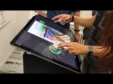 Microsoft Surface Dial in Aktion
