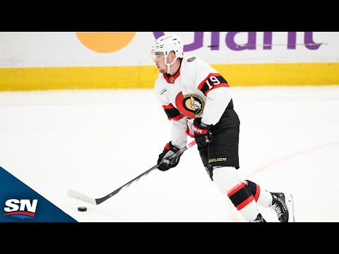 Senators’ Batherson Tips Home Late Goal To Seal Win Over Ducks