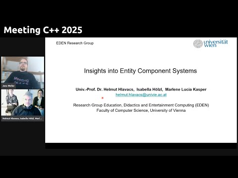 Insights into Entity Component Systems - Helmut Hlavacs & Marlene Kasper - Meeting C++ 2025