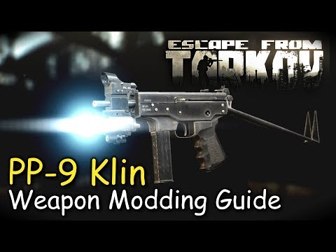 PP-9 Klin/ PP-91 Kedr Weapon Modding Guide (Skier Loyalty Level 2 ) Escape From Tarkov