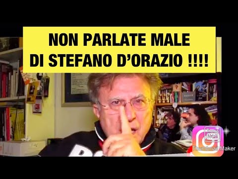 STEFANO D’ORAZIO, RED RONNIE LO DIFENDE DALLE ACCUSE INFAMANTI IN DIRETTA