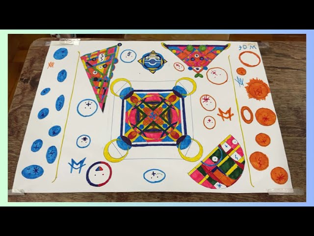 [No.143]種類がいくつかある幾何学模様