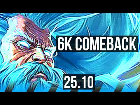 ZILEAN vs ZOE (MID) | 37k DMG, Comeback, 10/5/27, 900+ games | BR Grandmaster | 25.10