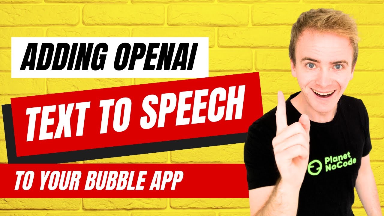 How to add OpenAI Text to Speech to your Bubble app thumbnail