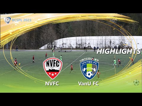 BCSPL Boys U14 NVFC vs Vancouver United FC (Highlights) 2023-02-11
