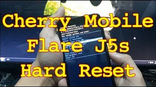 Cherry Mobile | Flare J5s | Hard Reset