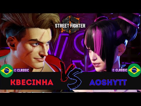 SF6 👊 KBECINHA (Luke) vs AOSHYTT (Juri) 👊 Replay Match - Street Fighter 6 - 29/08/23