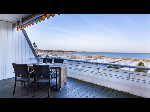 Panoramablick und den Strand direkt vor der Tur | Kiel, Germany | Hotel Review 🏨