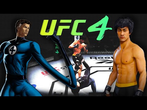 Bruce Lee vs. Mister Fantastic (Fantastic Four) - EA sports UFC 4 | rematch