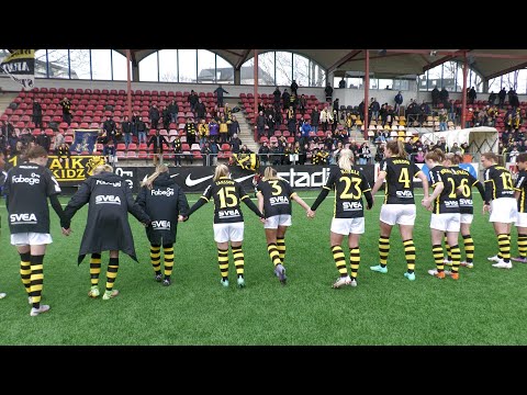 Matchavsnitt · Glädje och jubelscener efter sköna premiärsegern mot Kif Örebro