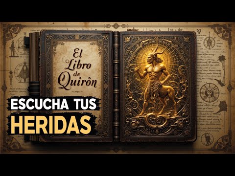 El LIBRO de QUIRÓN "EL SANADOR HERIDO" | Comprende Tus HERIDAS y Cómo se Convierten en SABIDURÍA