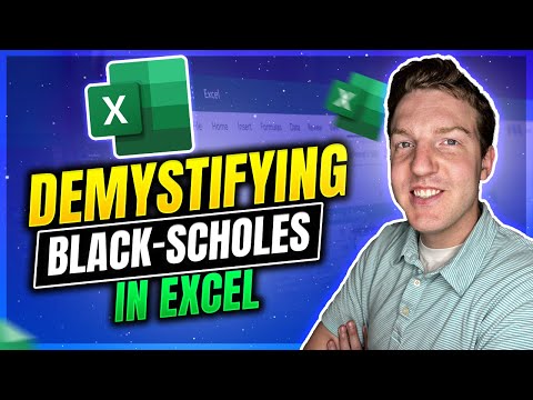 Black Scholes Option Pricing Model Explained In Excel