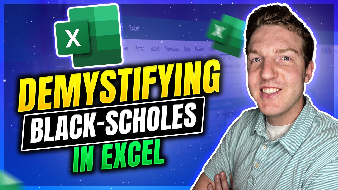 Black Scholes Option Pricing Model Explained In Excel