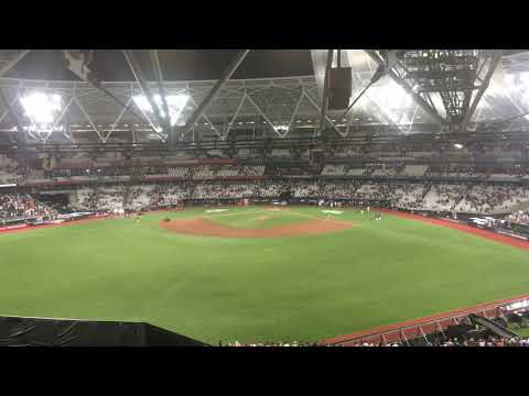 New York, New York(Sinatra) Yankees Win Game 1 London Series 2019 29/06/19