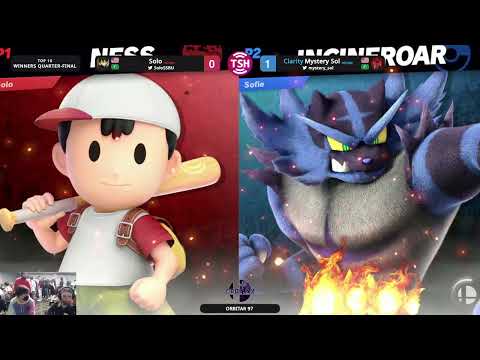 Solo (Ness) vs Incineroar (Mystery Sol) - Orbitar 97 - Winners Quarters