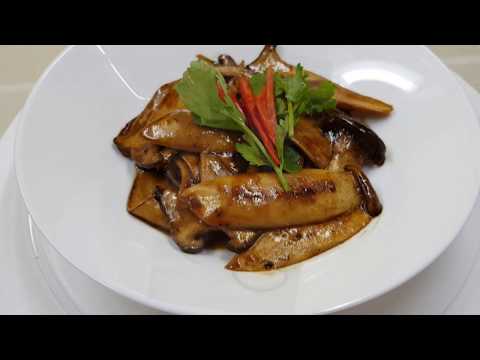 Sticky Sauce King Oyster Mushroom ● Homemade Recipe [Simple & Easy]