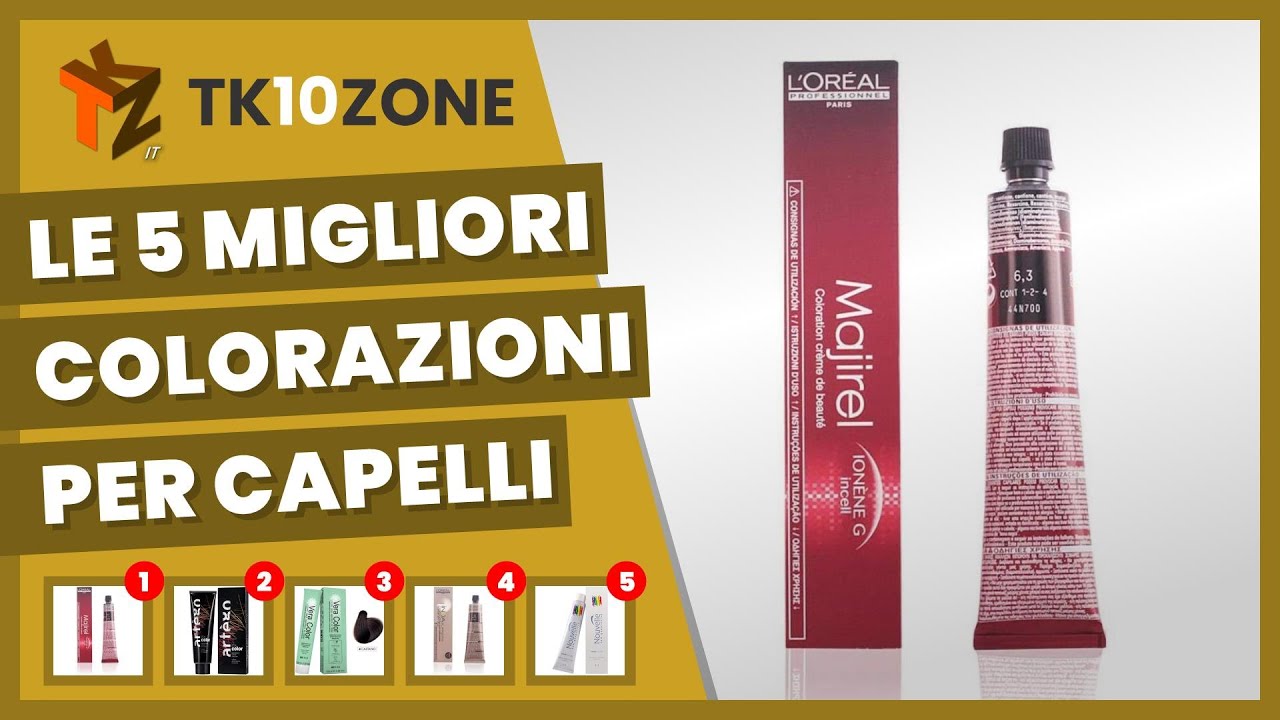 Le 5 migliori colorazioni per capelli