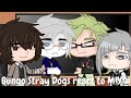 Bungo Stray Dogs React To Male Y N As Nanami Kento Justfrancis