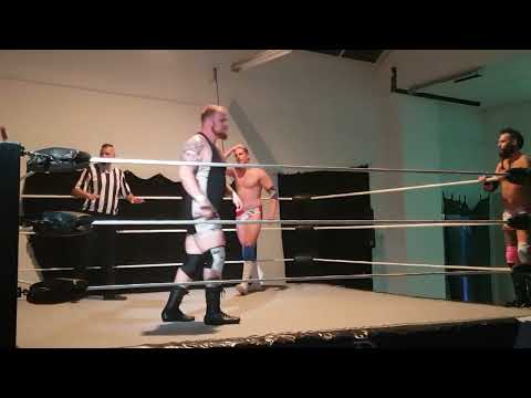 Svensk Wrestling Syd Underground: Full Match Goda Grannar vs Leeloo & Harley Rage