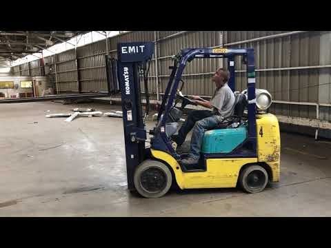 Lot 3  Komatsu FG25ST-12 Propane Forklift For Sale