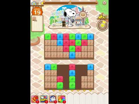SNOOPY Puzzle Journey Level 19 (No Boosters) | SNOOPY Puzzle Journey Gameplay