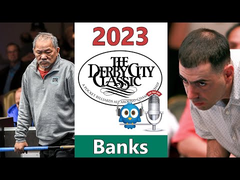 Efren Reyes vs Rob Saez - Bank Pool - 2023 Derby City Classic rd 2