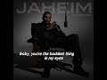 Jaheim - Whoa (Lyrics Video)
