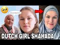 ICELANDIC GIRL REACTS TO DUTCH YOUTUBER CONVERTS TO ISLAM HER SHAHADA