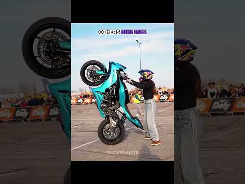Others Bike Rizz VS This One ☠️ | #shorts