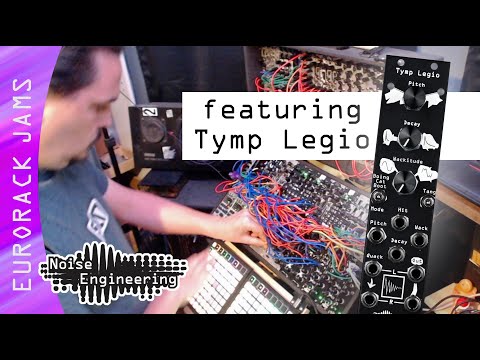 Eurorack jam featuring Tymp Legio digital percussion by Stephen McCaul