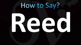 Download lagu How to Pronounce Reed (CORRECTLY!) mp3 Download lagu How to Pronounce Reed (CORRECTLY!) mp3