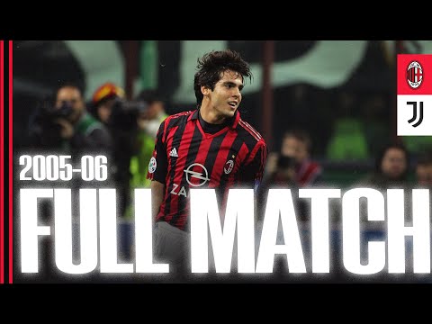 Kaká Seedorf Pirlo | AC Milan 3-1 Juventus | Full Match | 2005/06