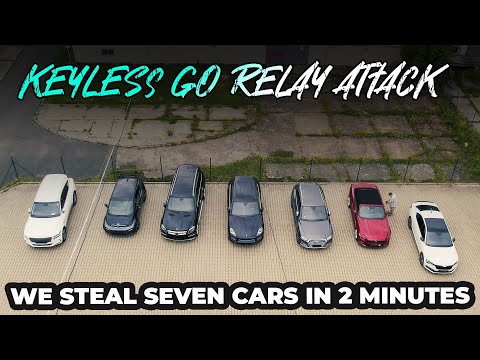 Keyless Go Relay Attack: We Steal Seven Cars In Two Minutes