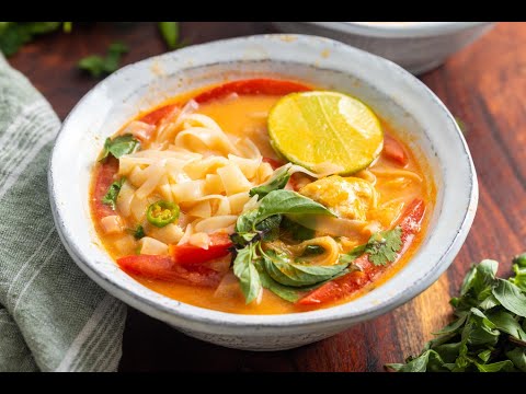 Thai Curry Soup with Chicken